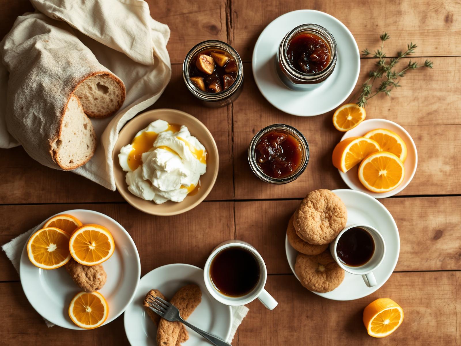 Colazione sarda servita a Casa Bonesu