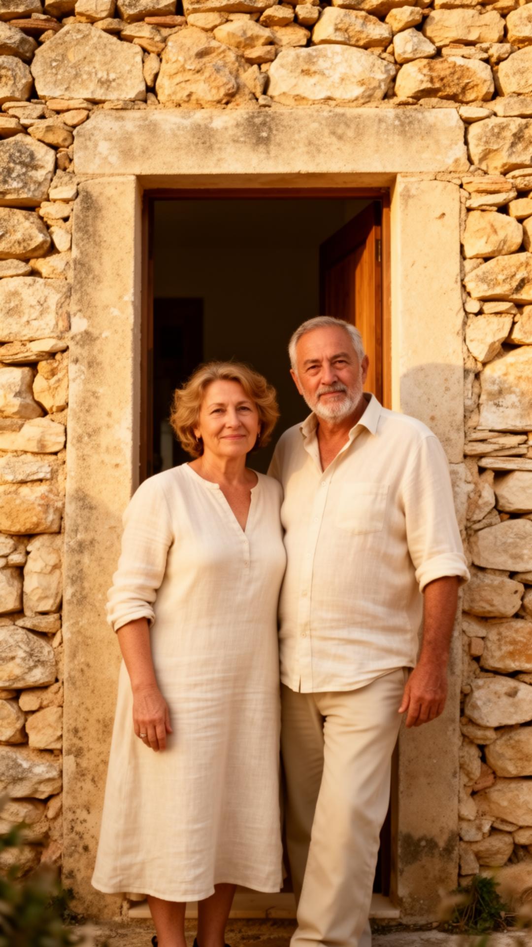 Margherita e Romualdo, host di Casa Bonesu